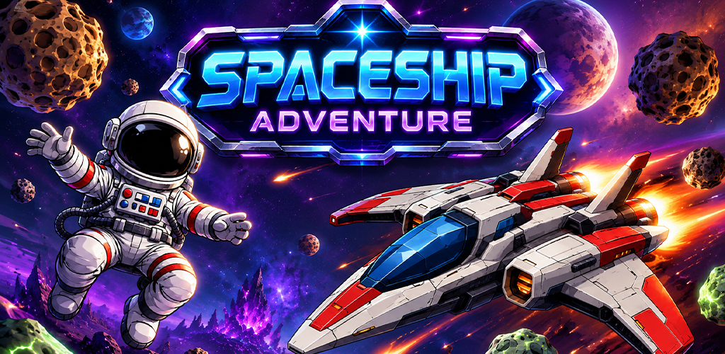 Arte de capa do jogo Spaceship Adventure